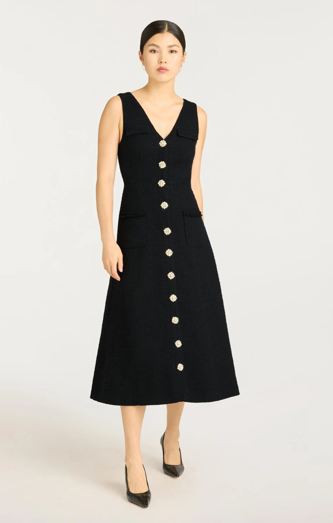 Cinq à Sept Linda Dress in Black