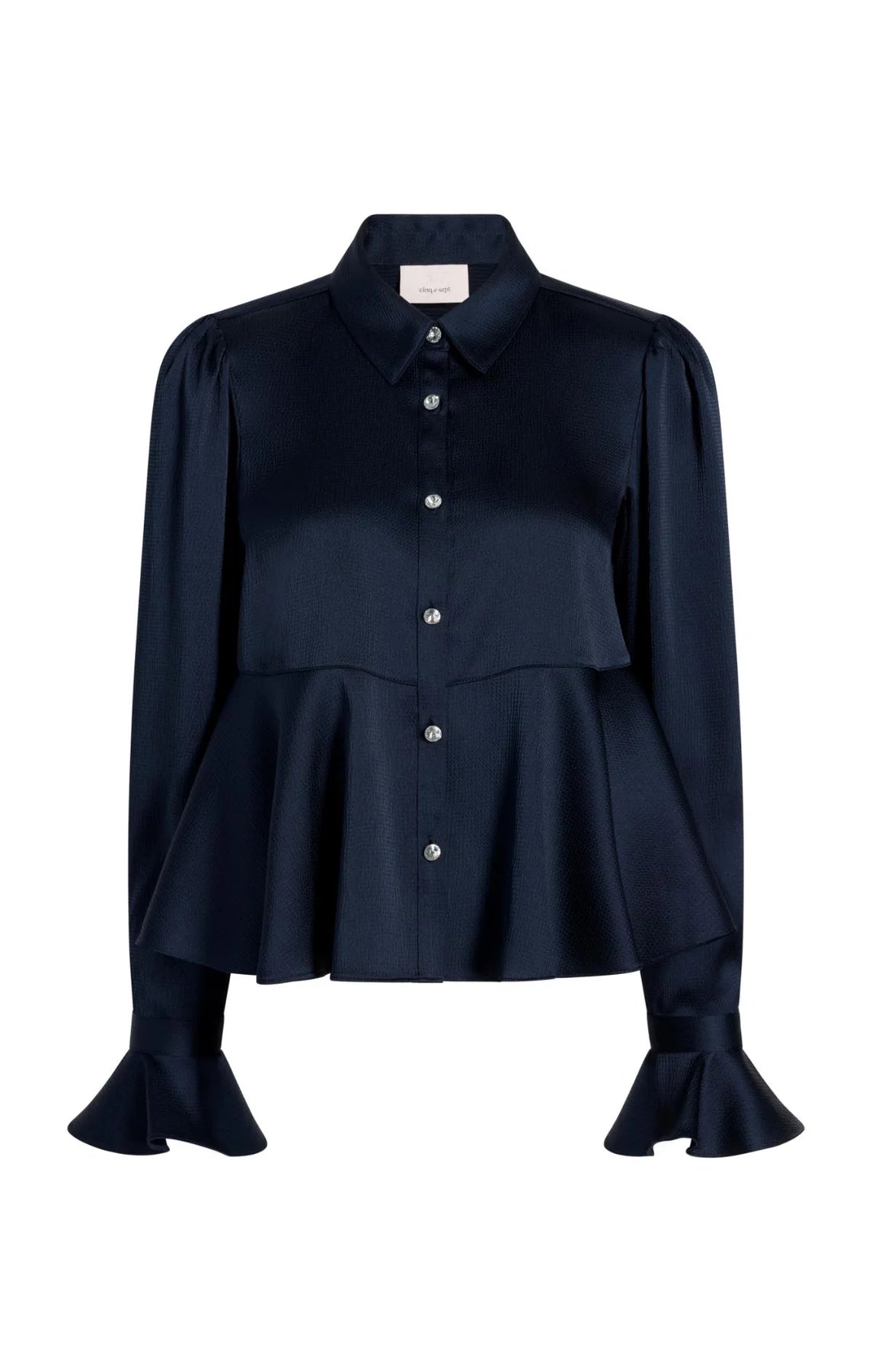 Cinq à Sept Isaure Top in Navy