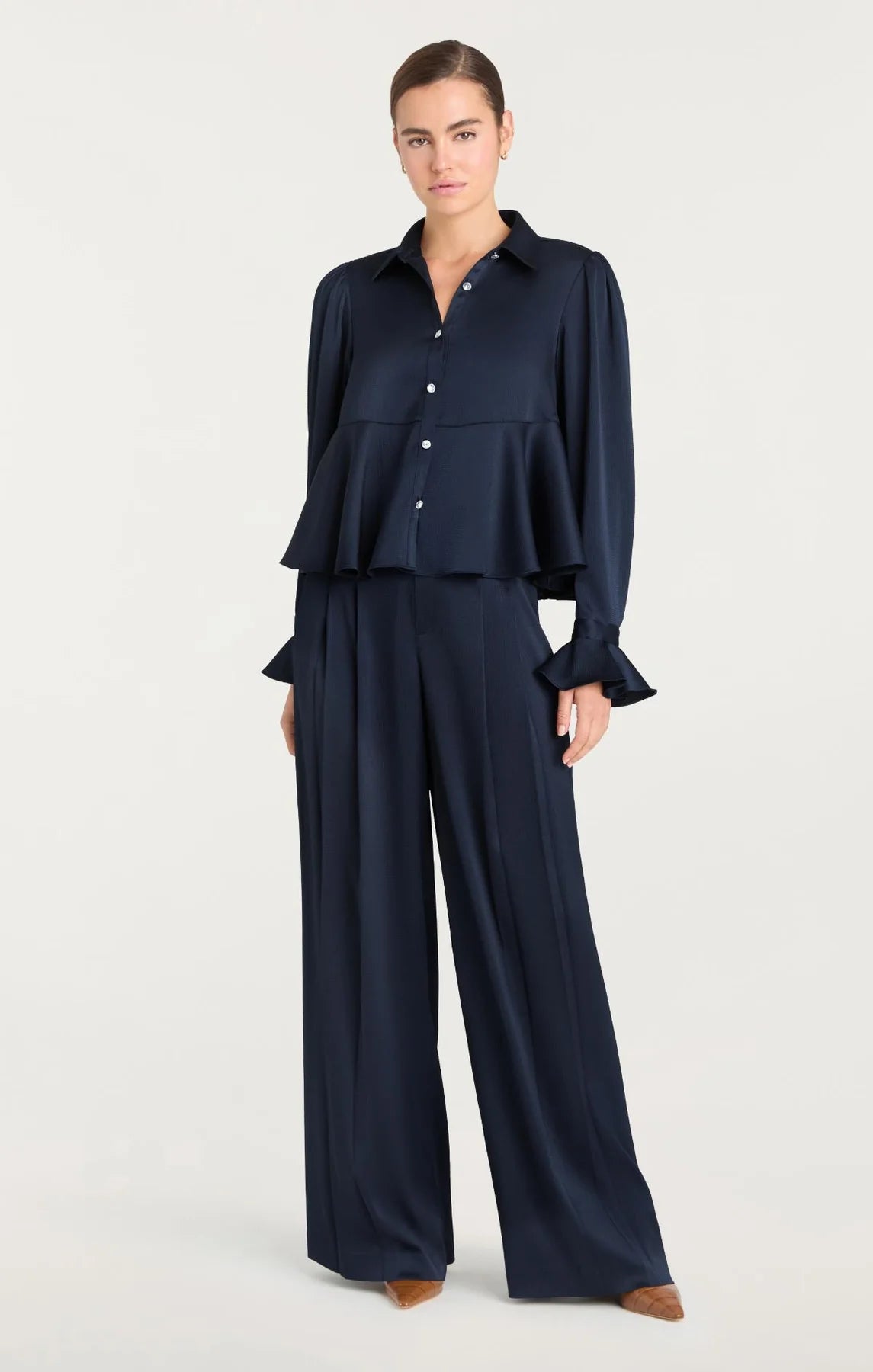 Cinq à Sept Isaure Top in Navy