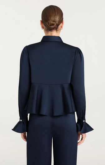 Cinq à Sept Isaure Top in Navy