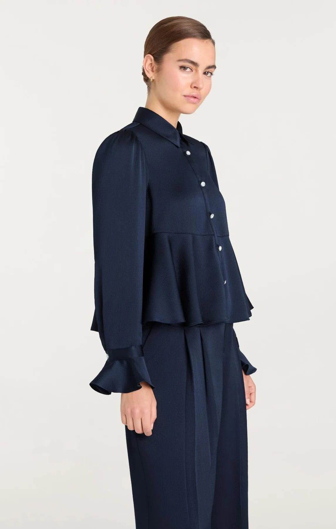 Cinq à Sept Isaure Top in Navy