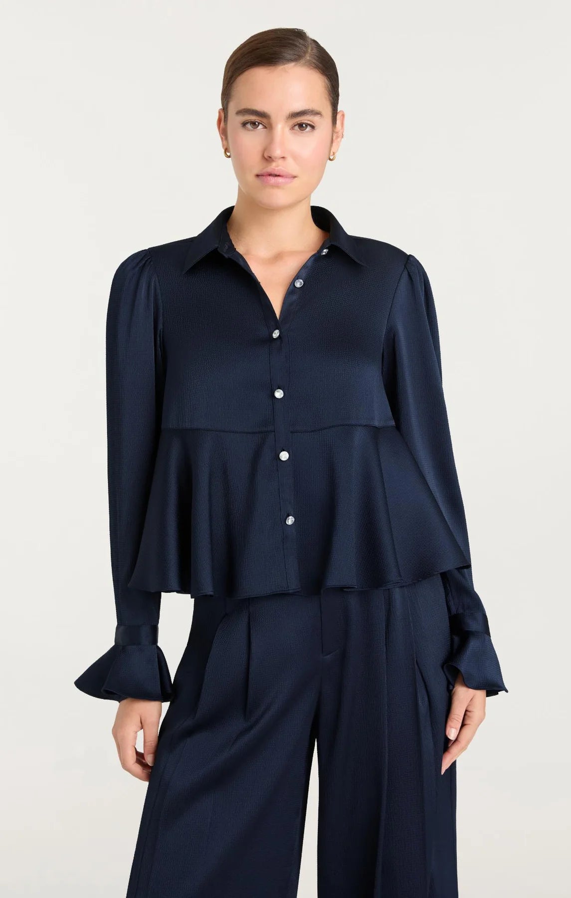 Cinq à Sept Isaure Top in Navy