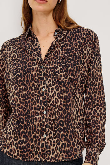 RAILS Josephine Shirt in Brown Nala