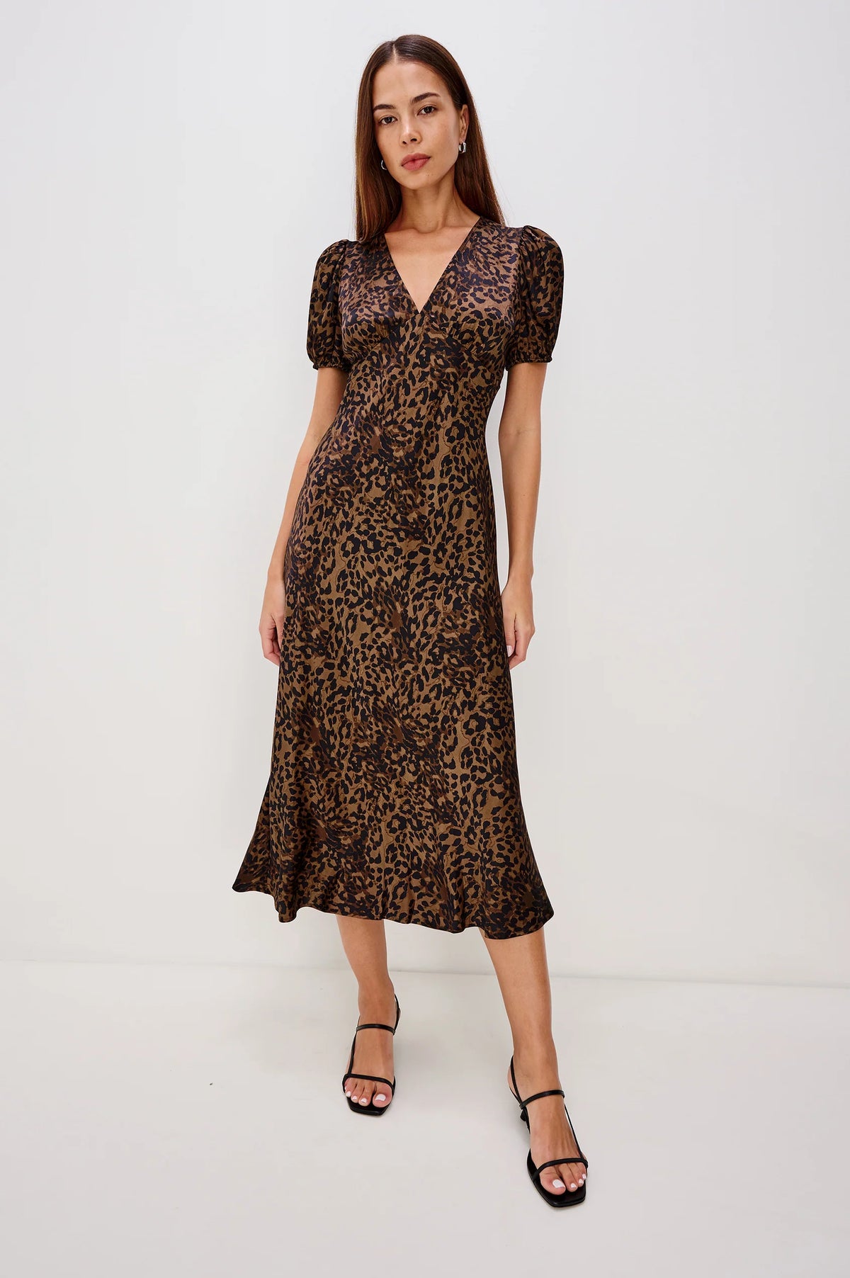 Rails Junia Dress in Ginger Spotted