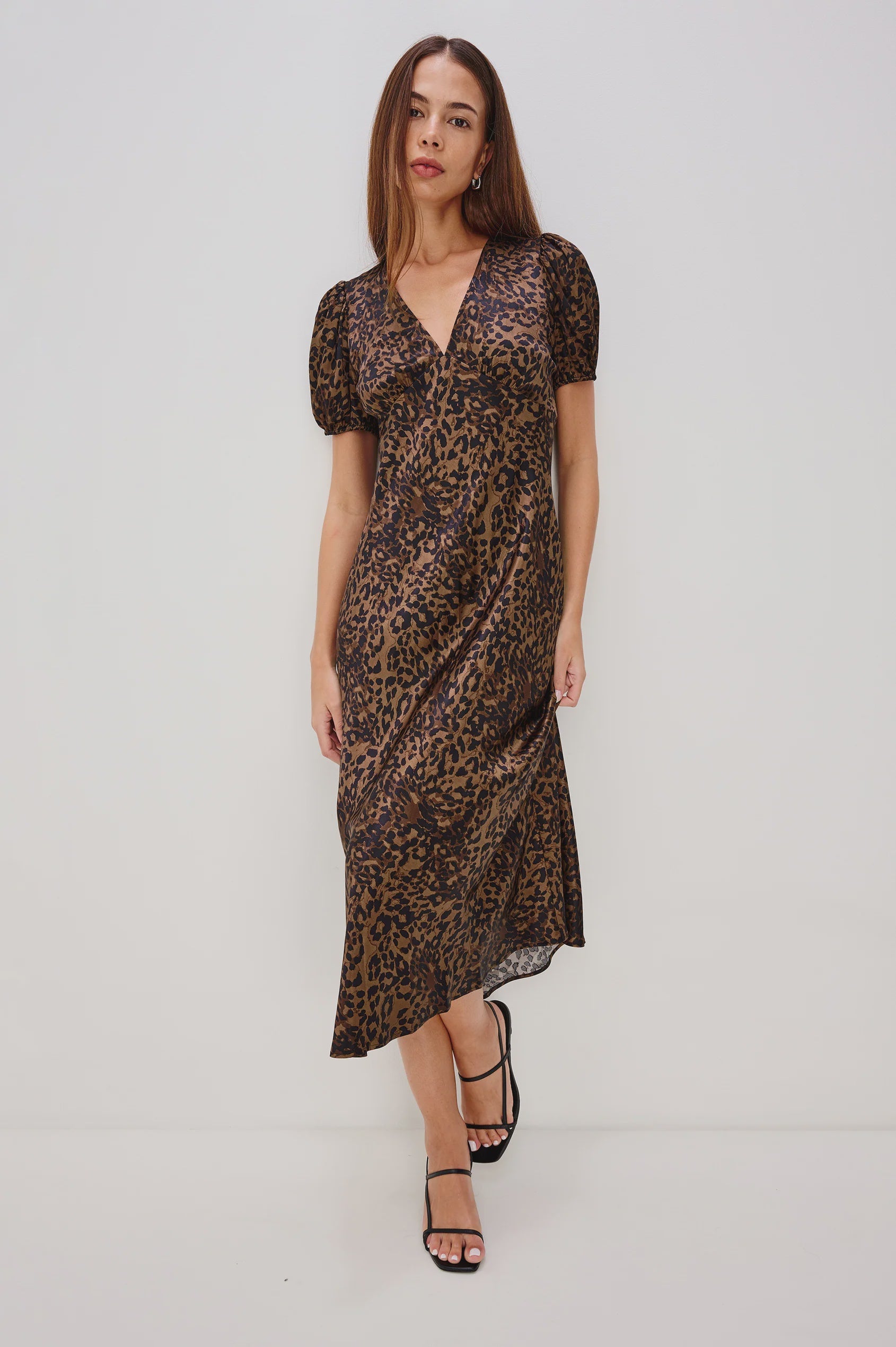 Rails Junia Dress in Ginger Spotted