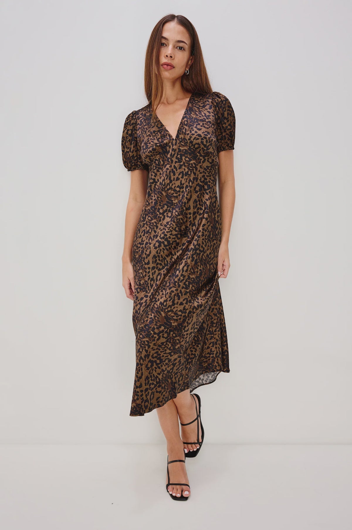 Rails Junia Dress in Ginger Spotted