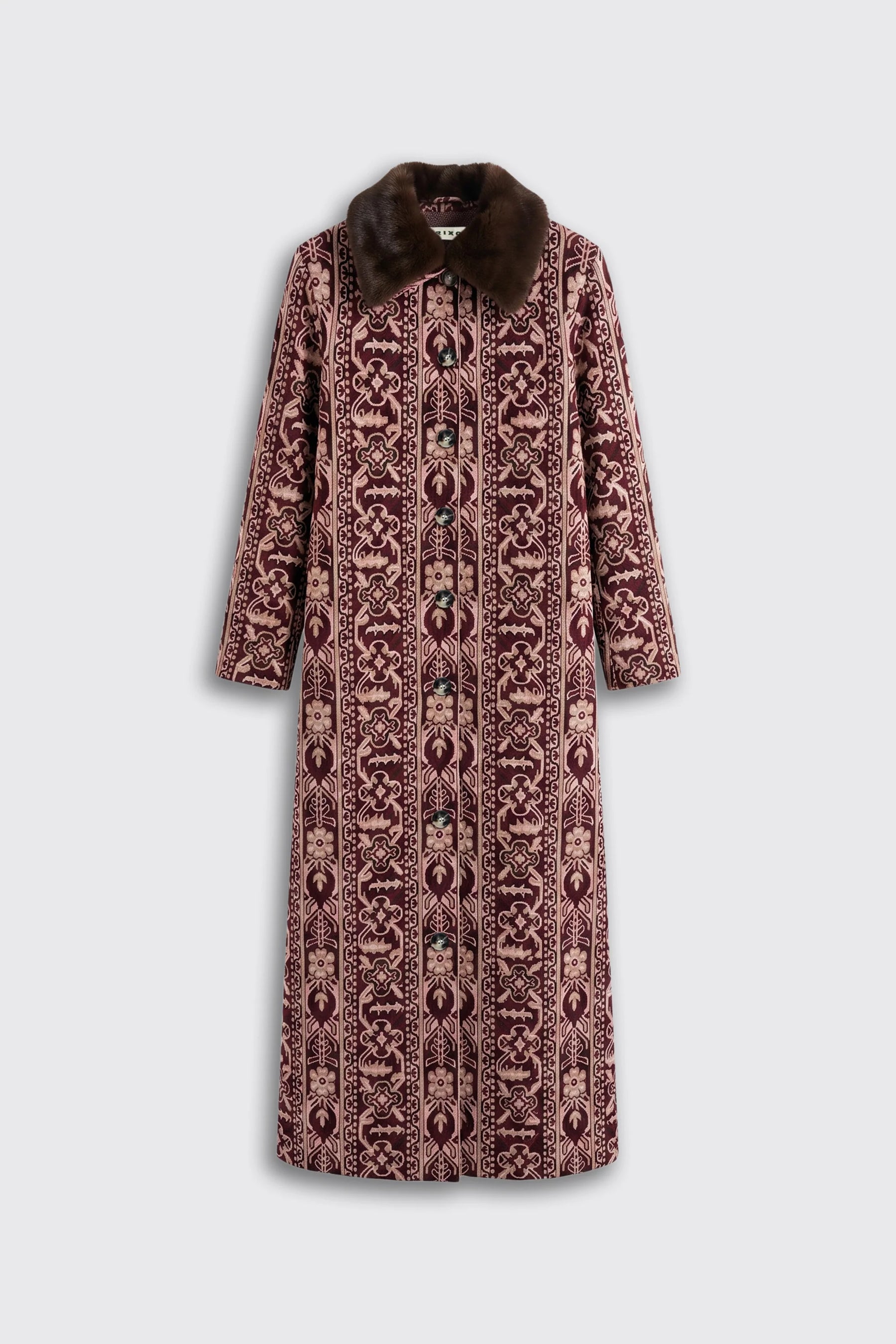 RIXO Jacoba Long Cardigan - Tapestry Bloom Multi