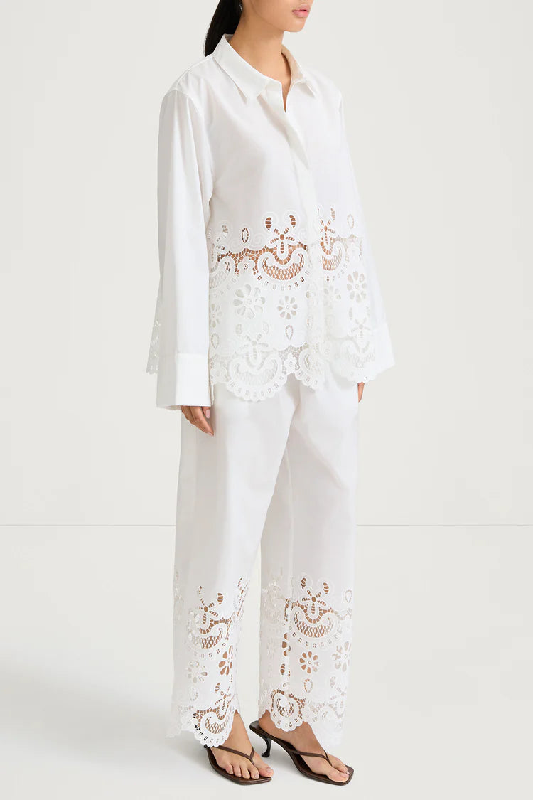 StyleIn Jamie Trousers in White