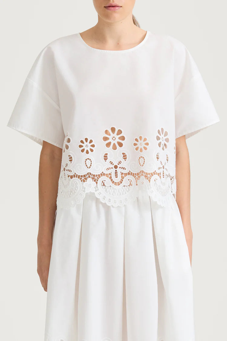 StyleIn Jassira Blouse in White