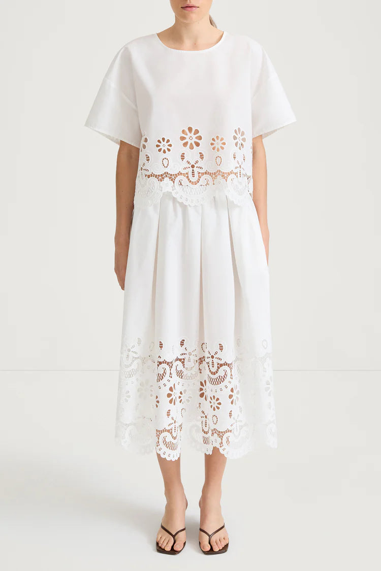 StyleIn Jassira Blouse in White
