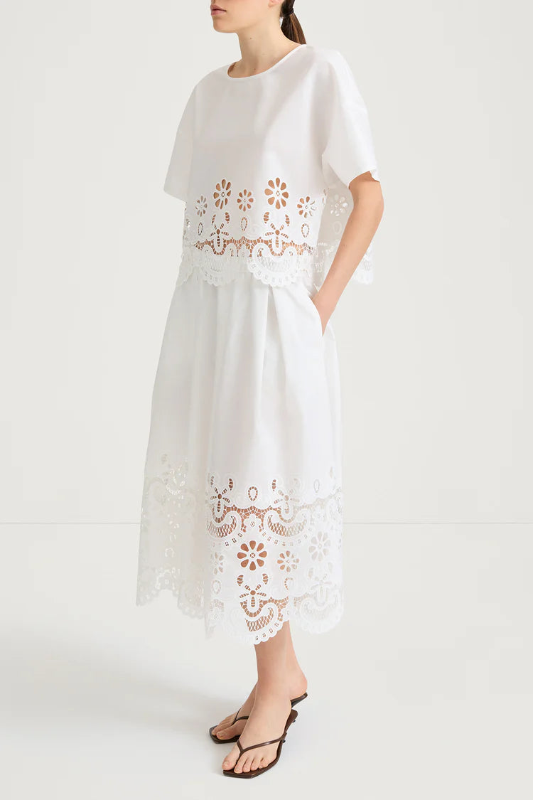 StyleIn Jassira Blouse in White