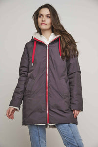 You added <b><u>R&P Javin Reversible Coat in Graphite, Birch</u></b> to your cart.