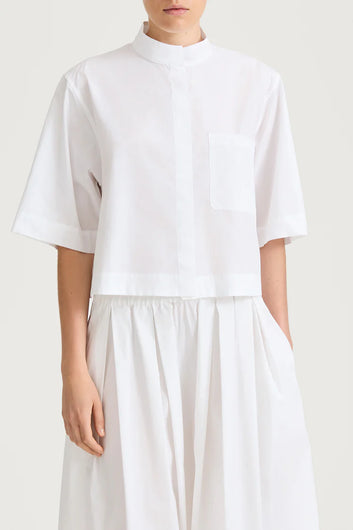 StyleIn Jenessa Shirt in White