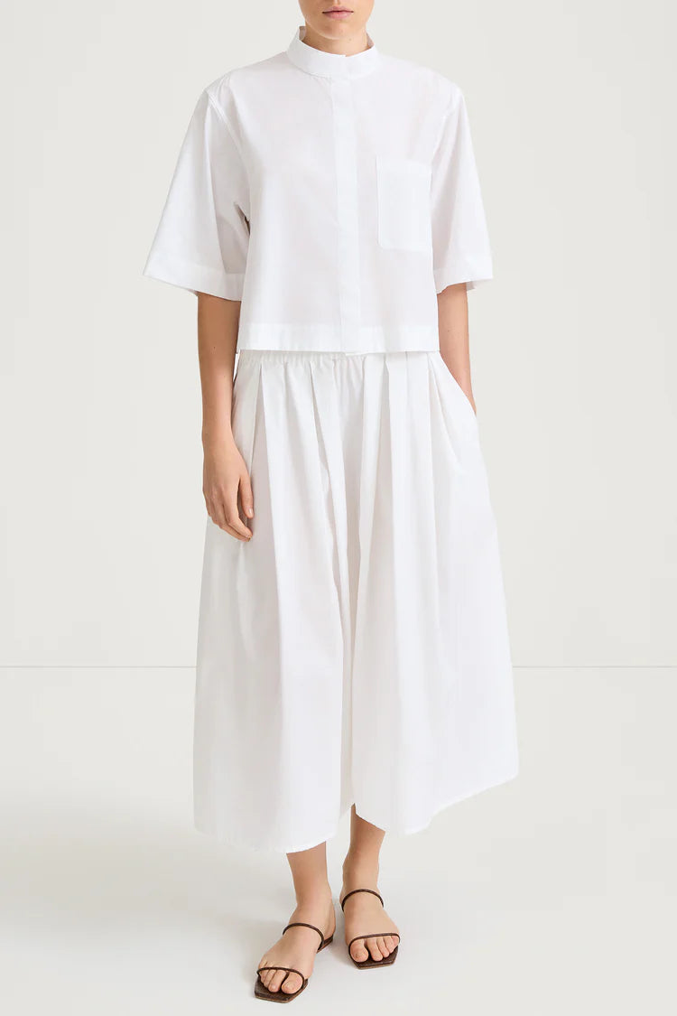 StyleIn Jenessa Shirt in White