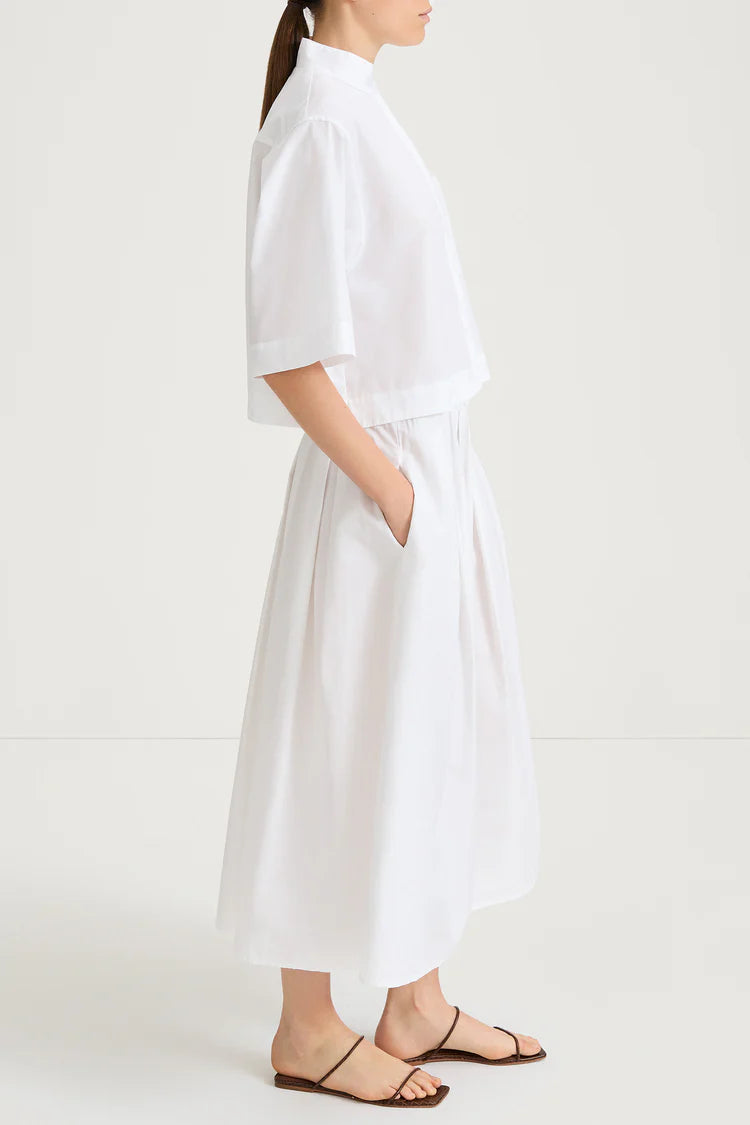 StyleIn Jenessa Shirt in White
