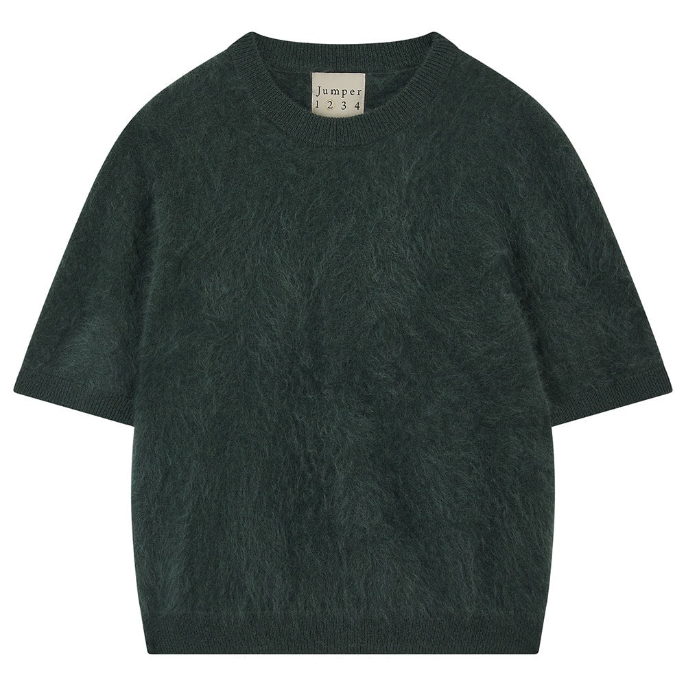 Jumper 1234 Brushed Cashmere T-Shirt - Breen