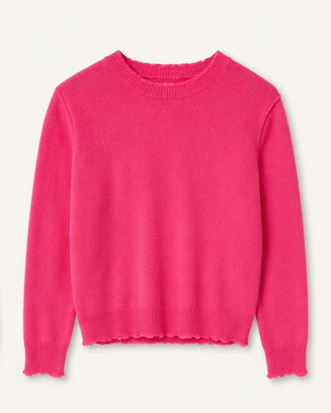 Jumper 1234 Distressed Crew - Azalea
