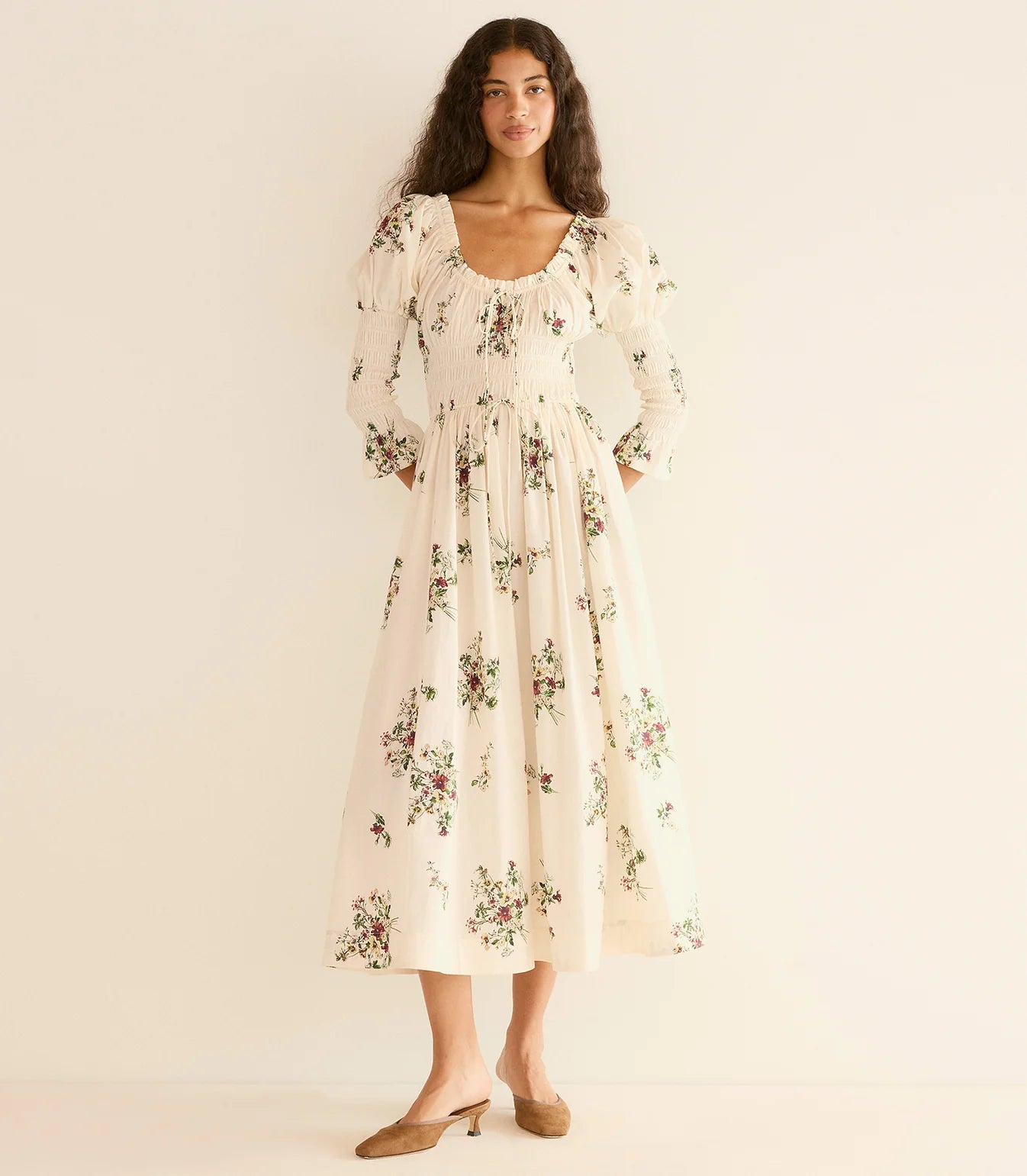 DÔEN Kaira Dress in Primrose Bouquet