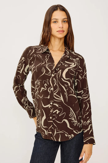 Rails Kate Shirt in Brown Colt