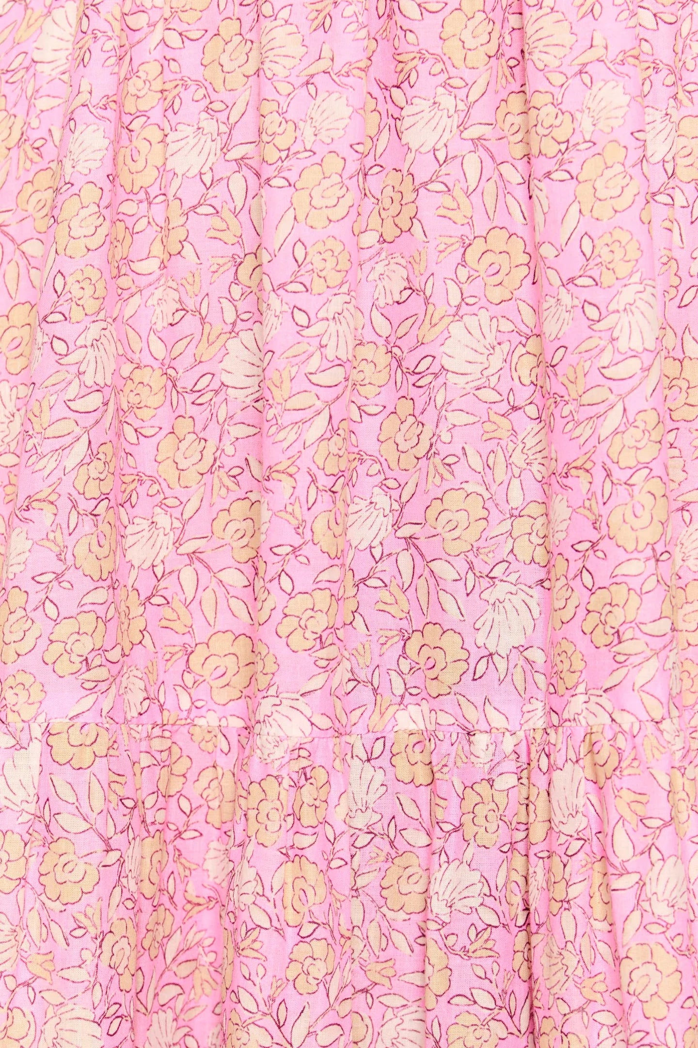 RIXO Kendall Dress in Pink Shell Pansy