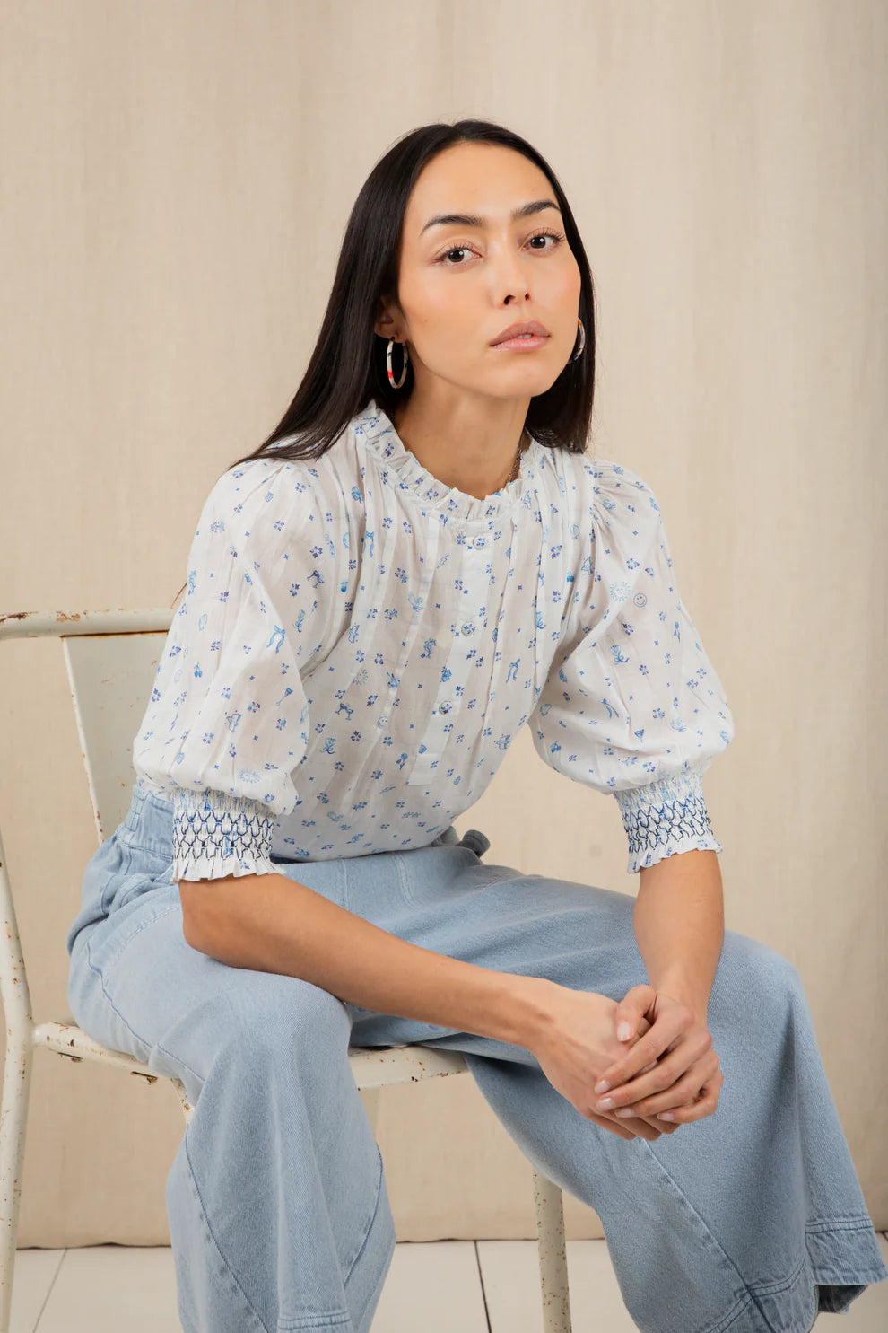 BONTE Loane Shirt in Delft