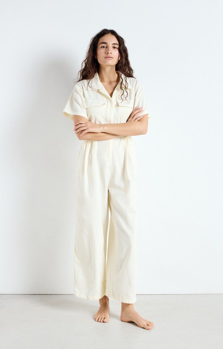 American Vintage Lybay Jumpsuit in Ivory – shopatanna