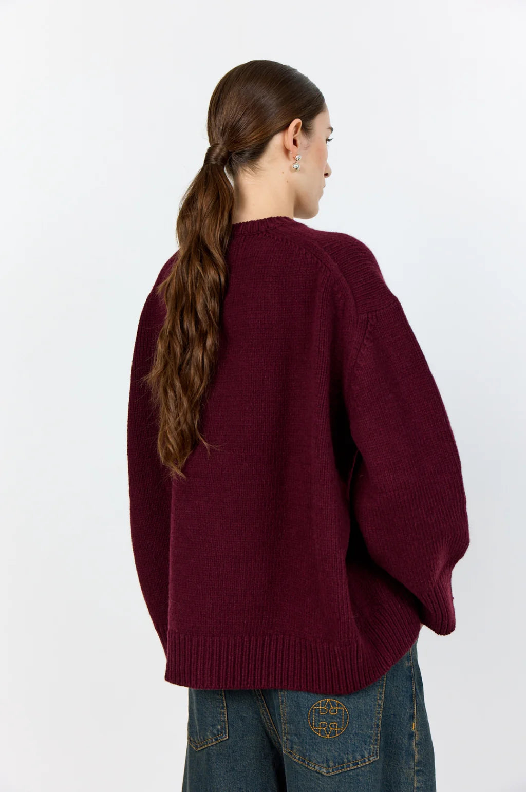 Levete Room Perle Knit Jumper in Fudge