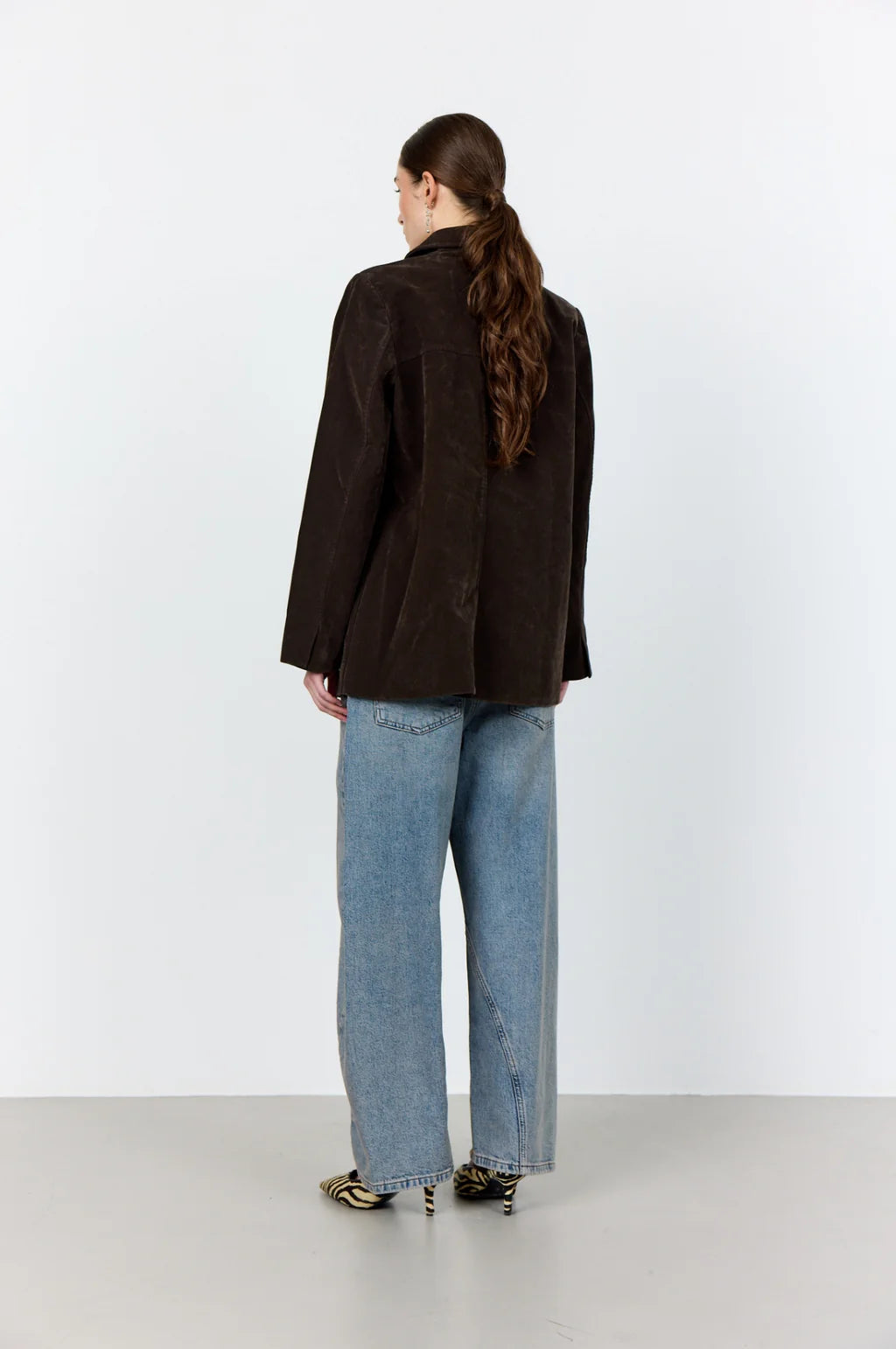 Levete Room Nioba Jacket in Coffee