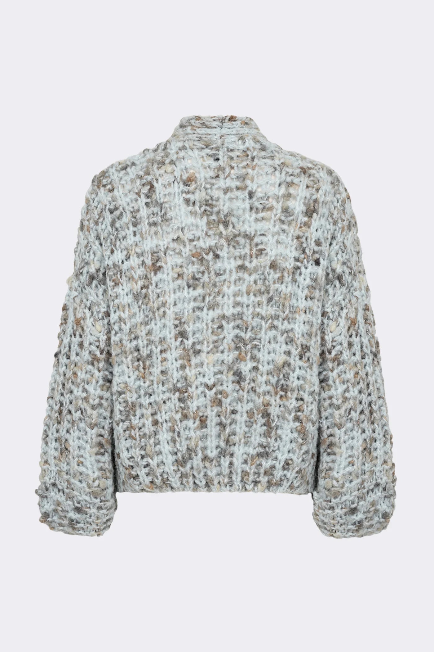 Levete Room Chunky Knit Cardi - Blue