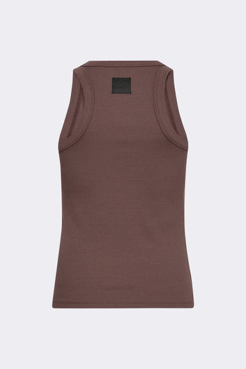 Levete Room Numbia Rib Tank - Brown