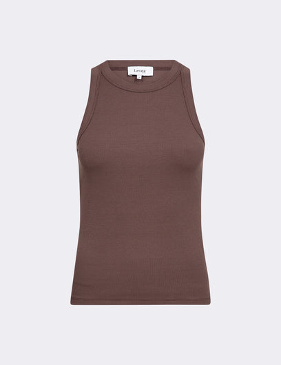 Levete Room Numbia Rib Tank - Brown