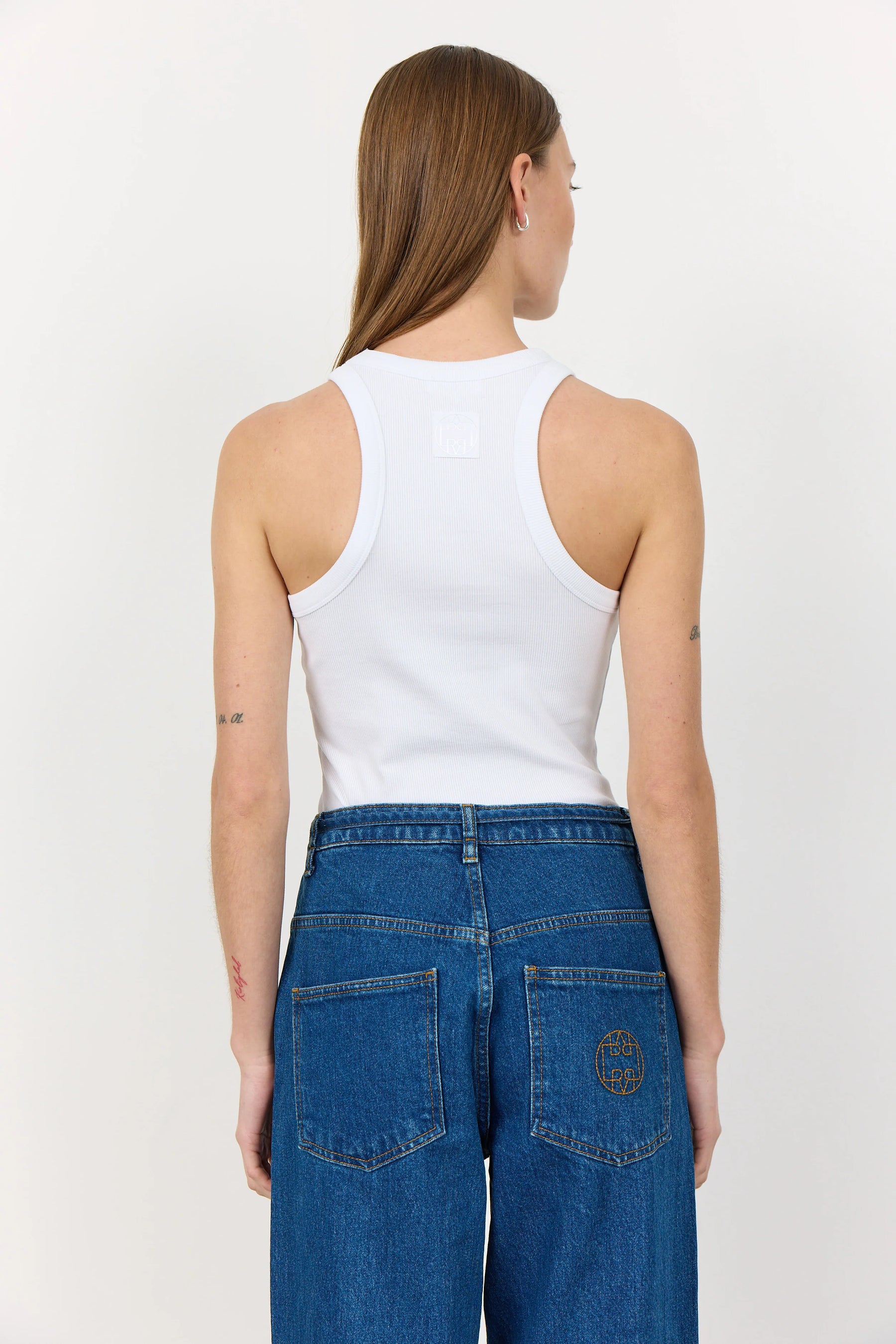 Levete Room Numbia Rib Tank - White