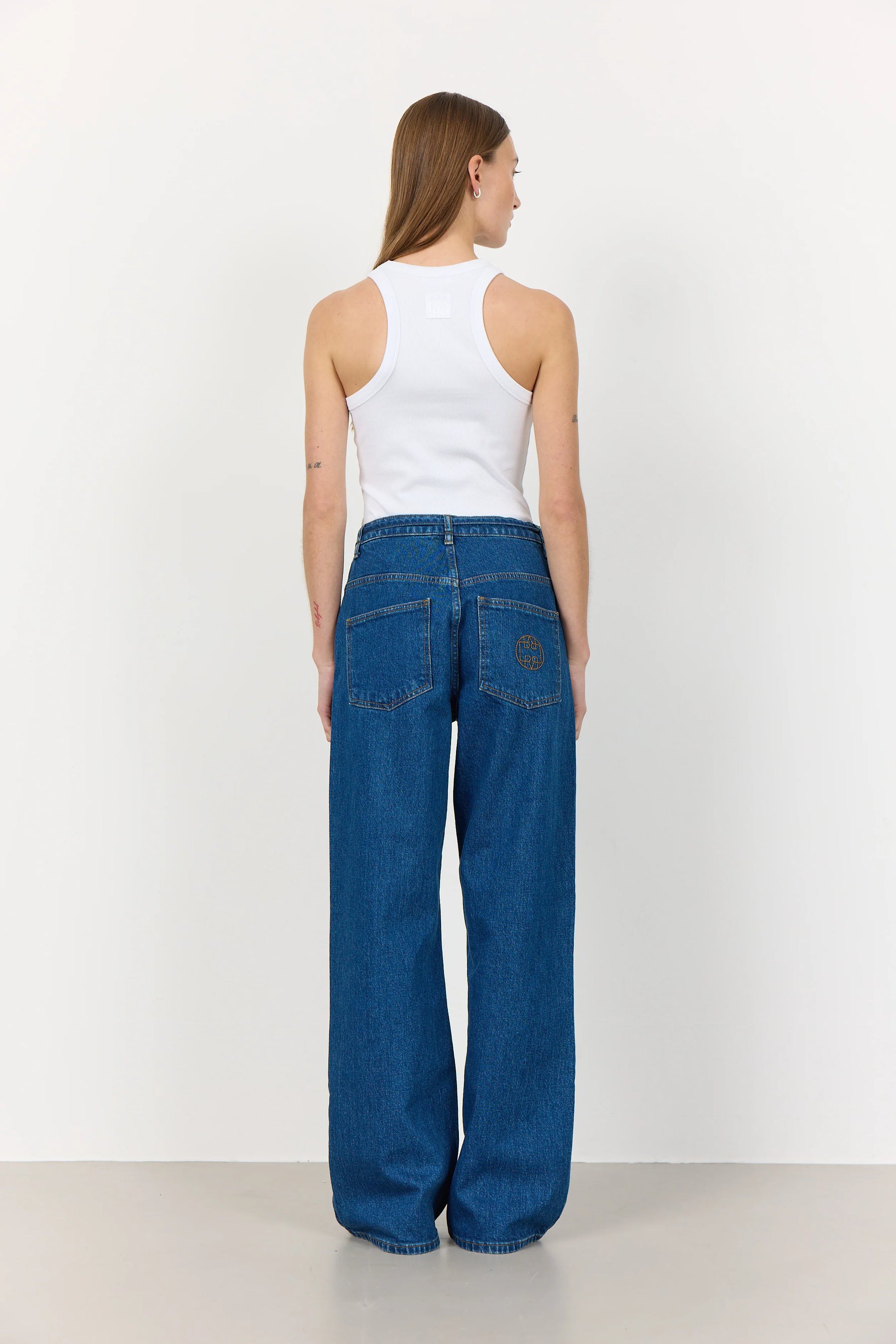 Levete Room Numbia Rib Tank - White