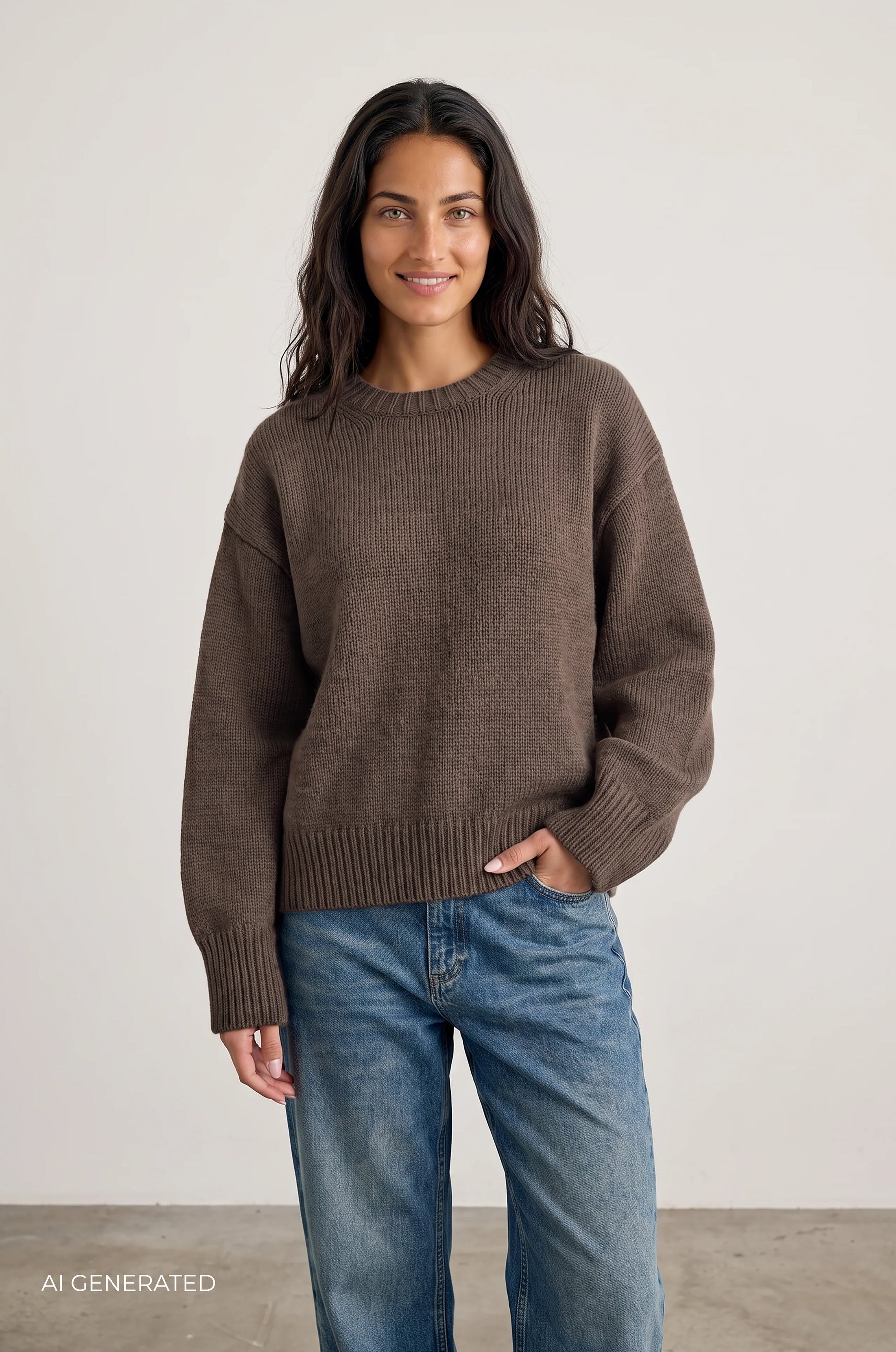 Levete Room Perle Knit - Brown
