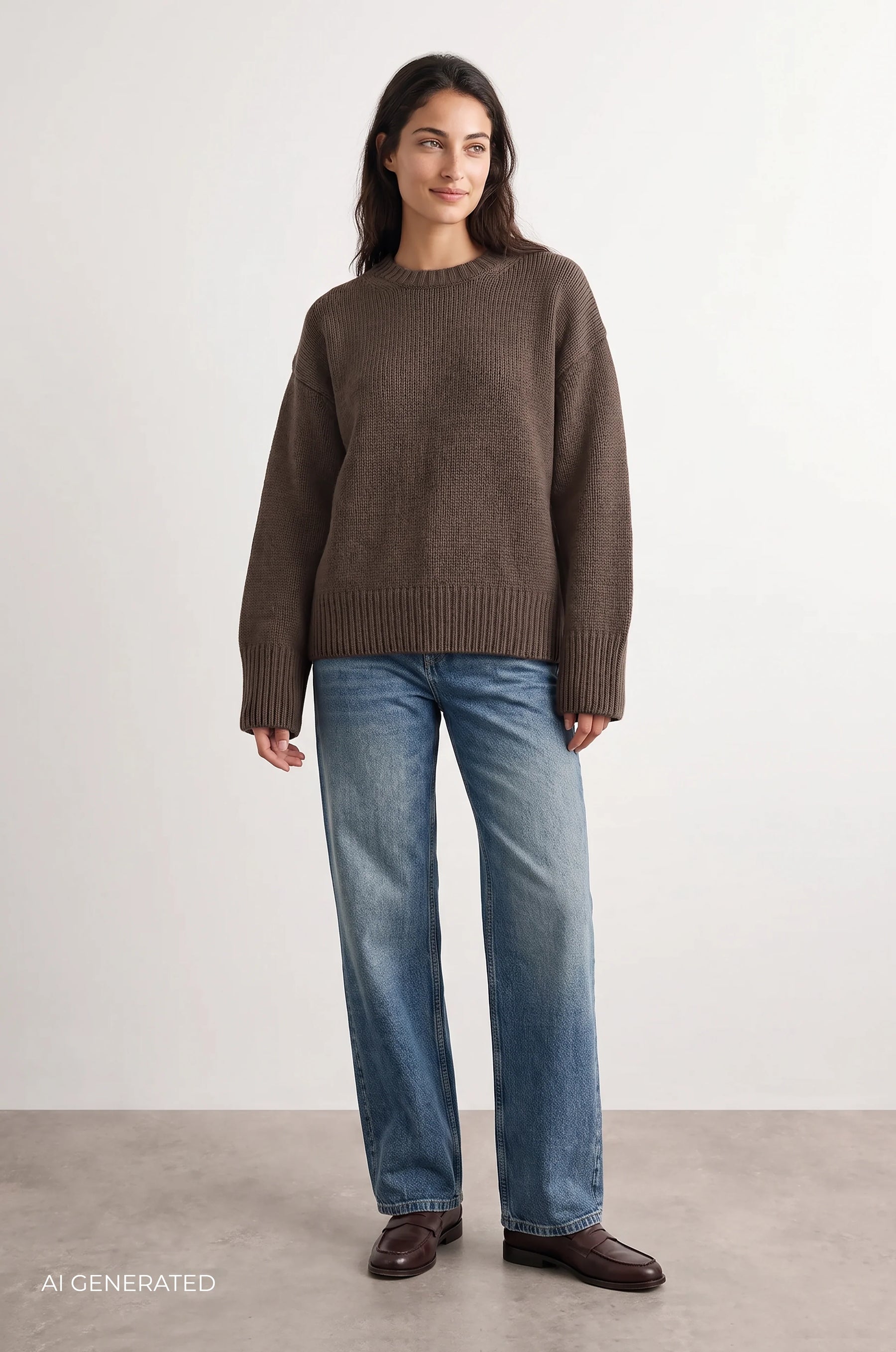 Levete Room Perle Knit - Brown