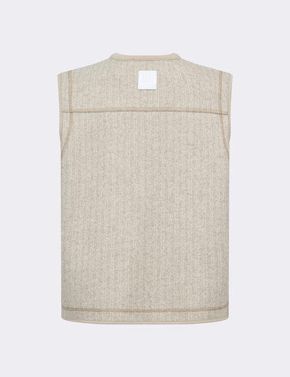 Levete Room Sannie Waistcoat  - Light Beige