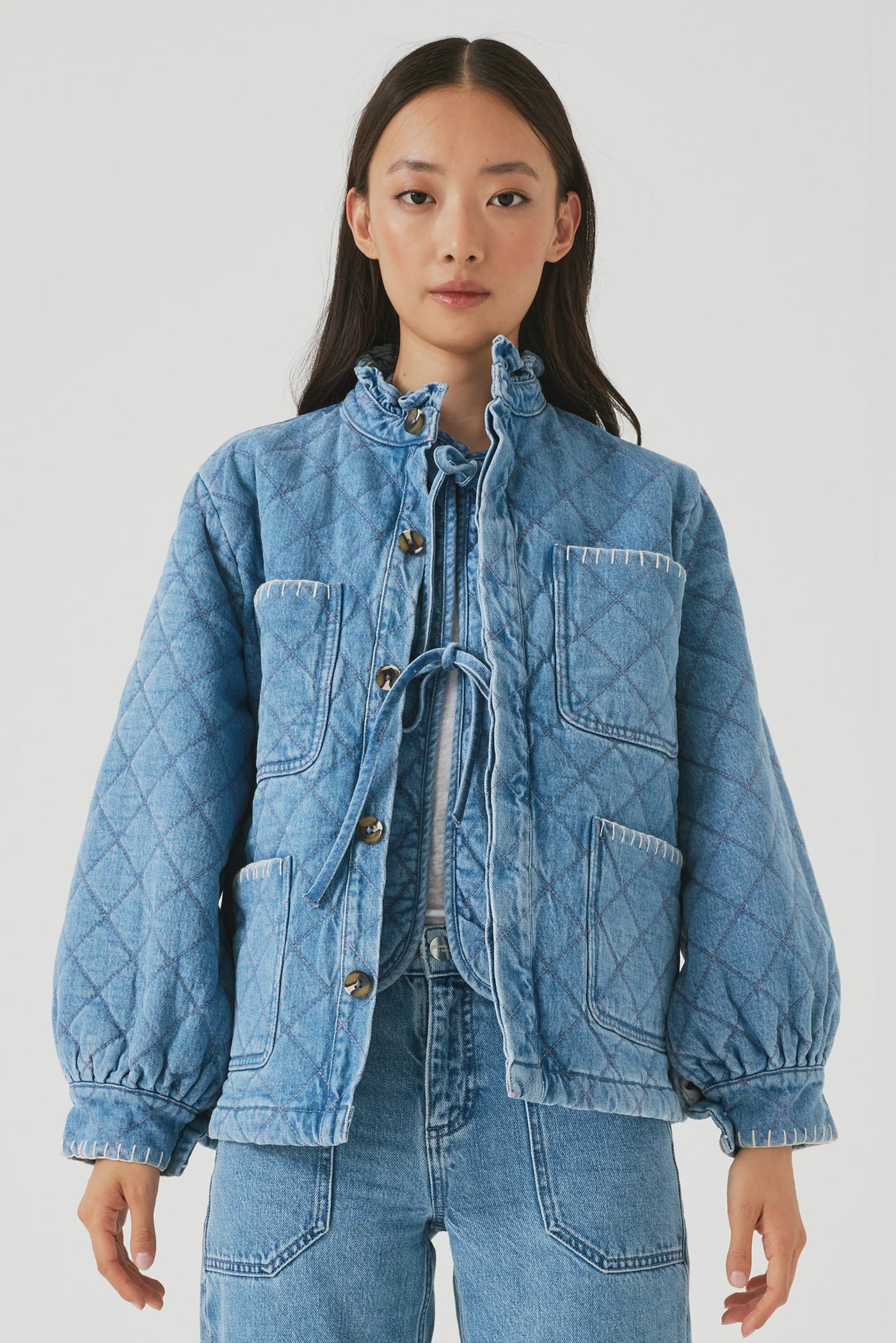 S&M Quilted Pablo Jacket in Rodeo Vintage