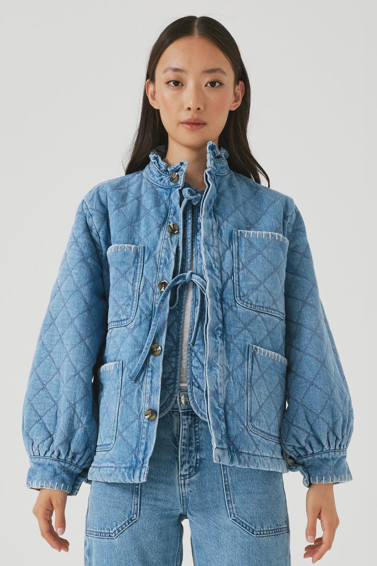 S&M Quilted Pablo Jacket in Rodeo Vintage