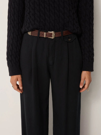 Maison Hotel Keaton Pant in Night Blue