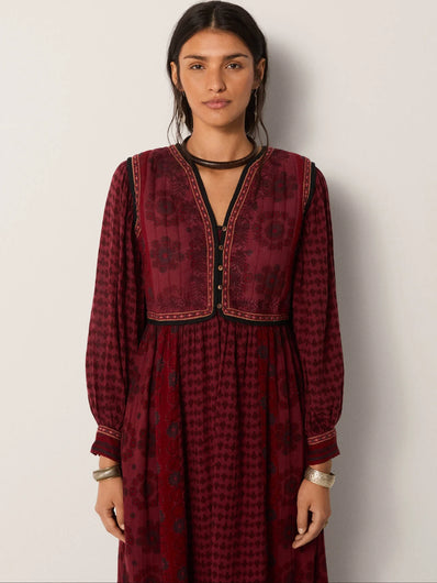 Maison Hotel Ginerva Dress in Bordeaux