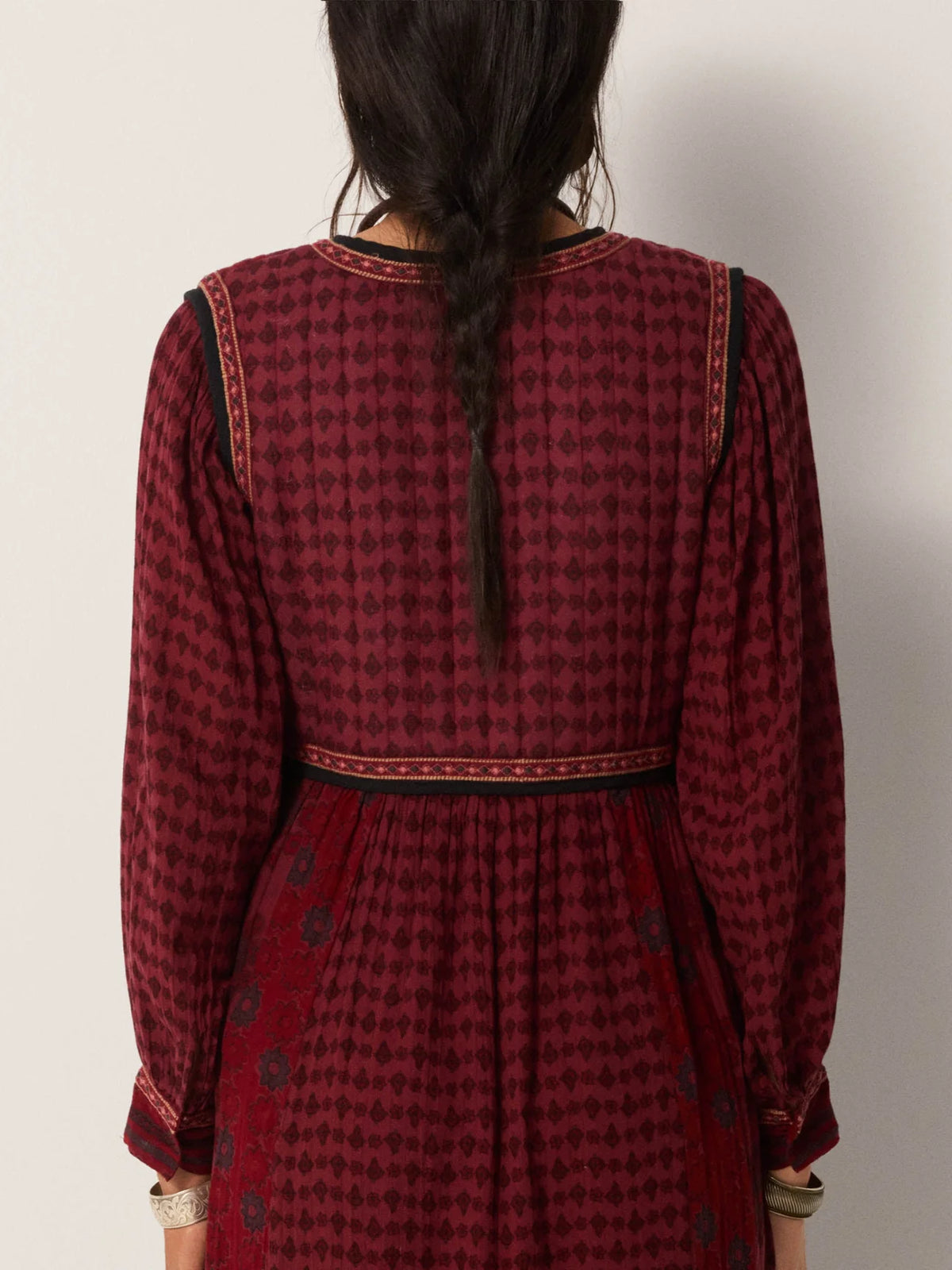 Maison Hotel Ginerva Dress in Bordeaux