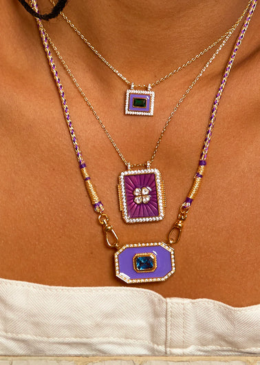 MYA BAY Trèfle Bohème Necklace - Gold