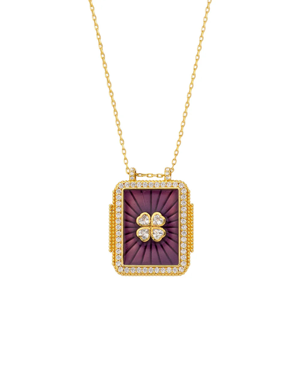 MYA BAY Trefle Boheme Necklace - Gold