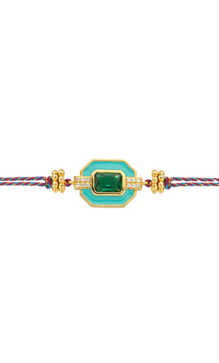 MYA BAY Art Deco Bracelet - Turquoise