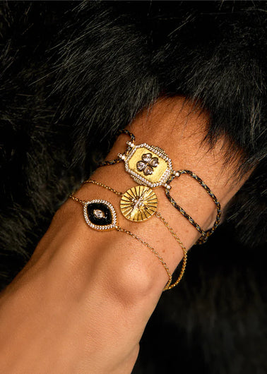 MYA BAY Trefle Boheme Bracelet - Black