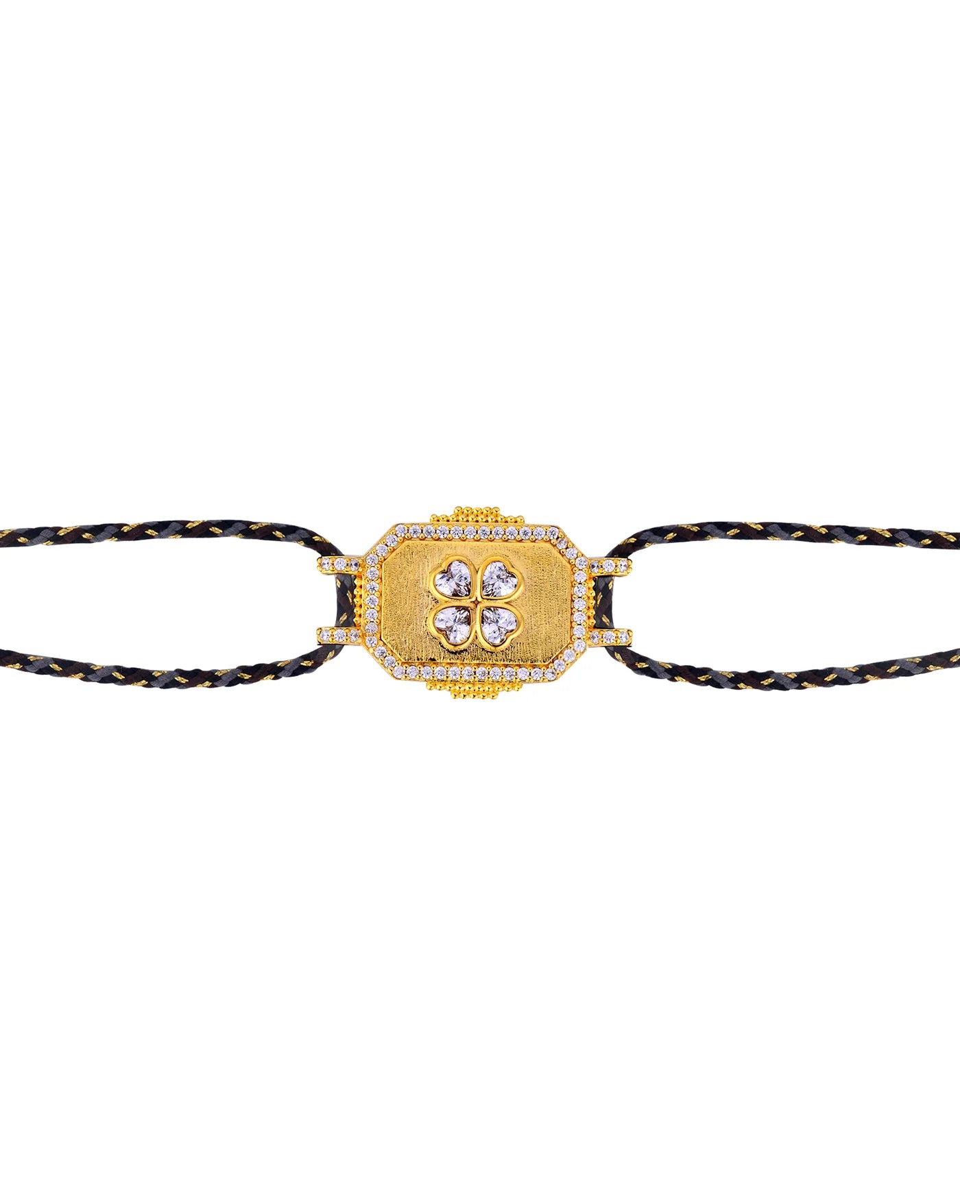 MYA BAY Trefle Boheme Bracelet - Black