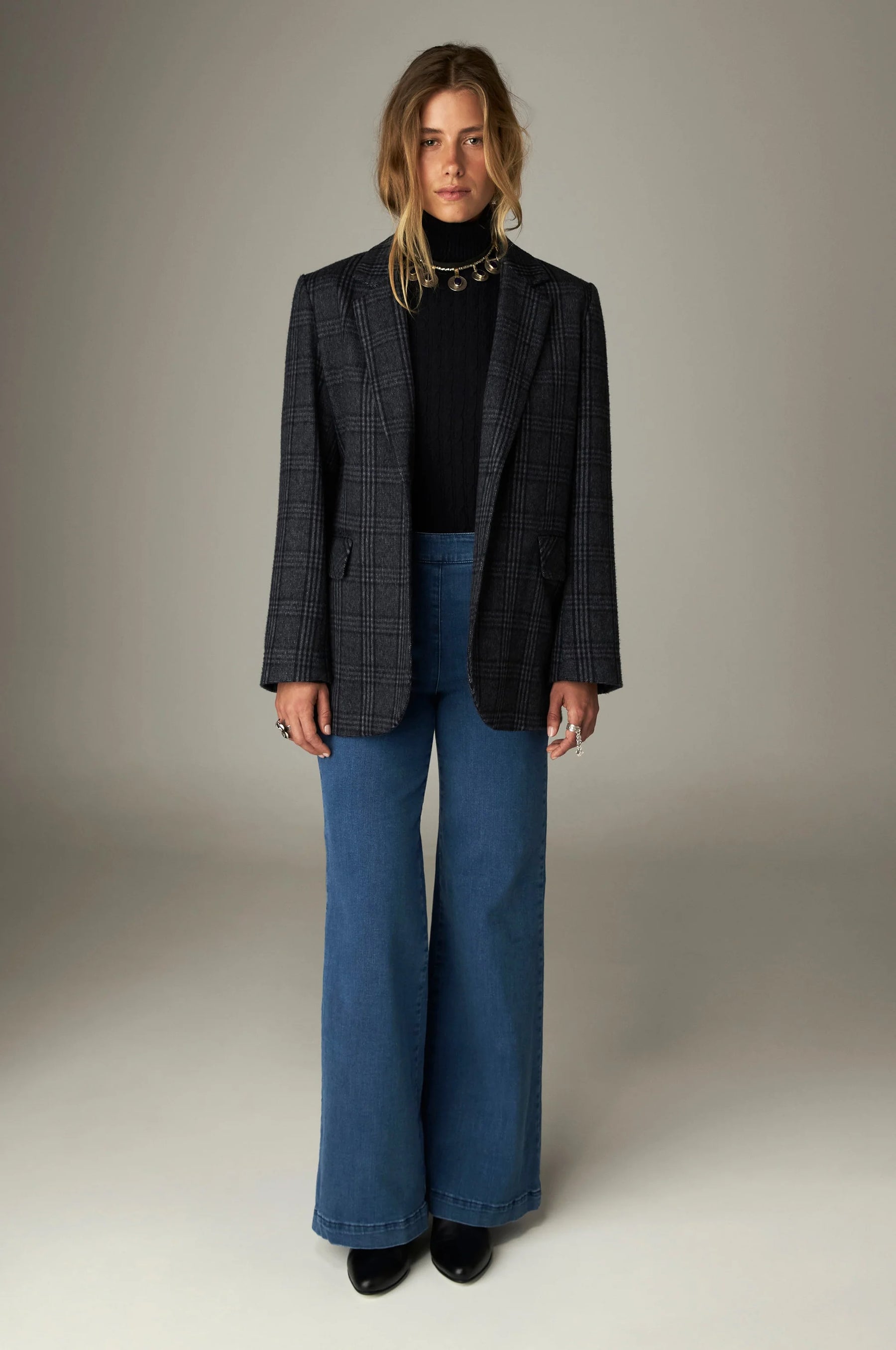 Maison Hotel Camaron Blazer - Dark Grey