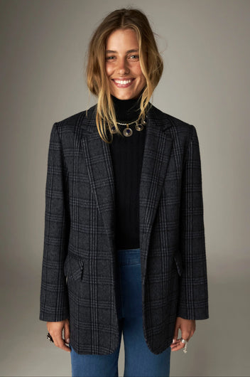 Maison Hotel Camaron Blazer - Dark Grey