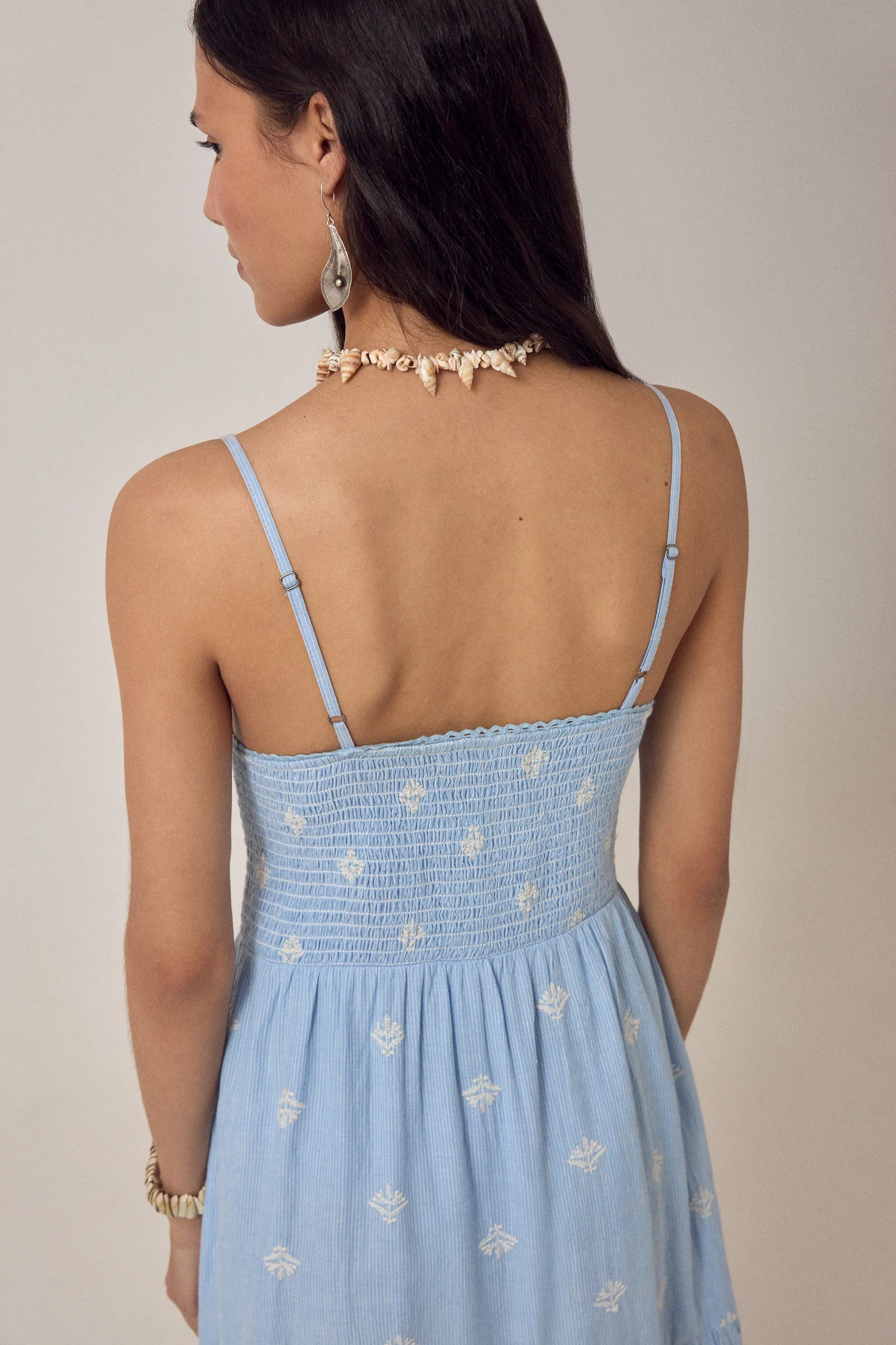 Maison Hotel Etta Sunny Dress in Sky Blue