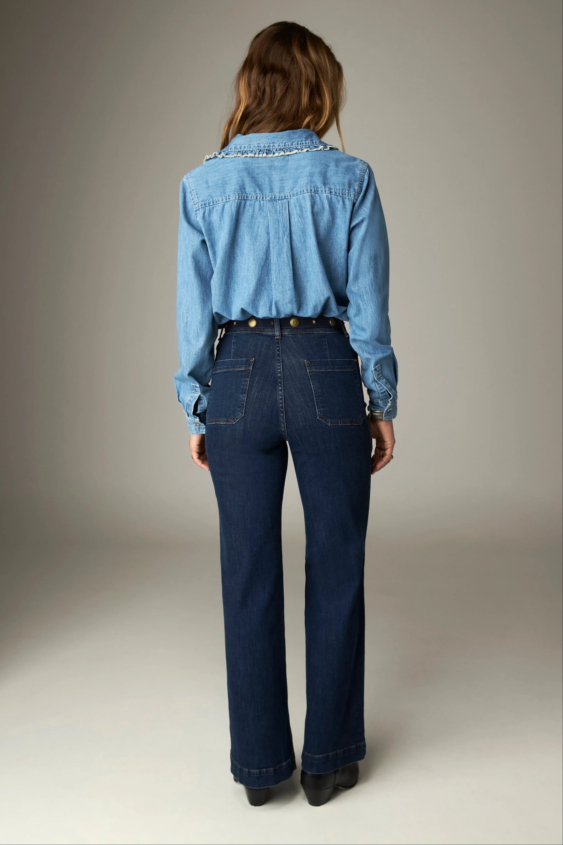 Maison Hotel Giulietta Pant - Blue Denim